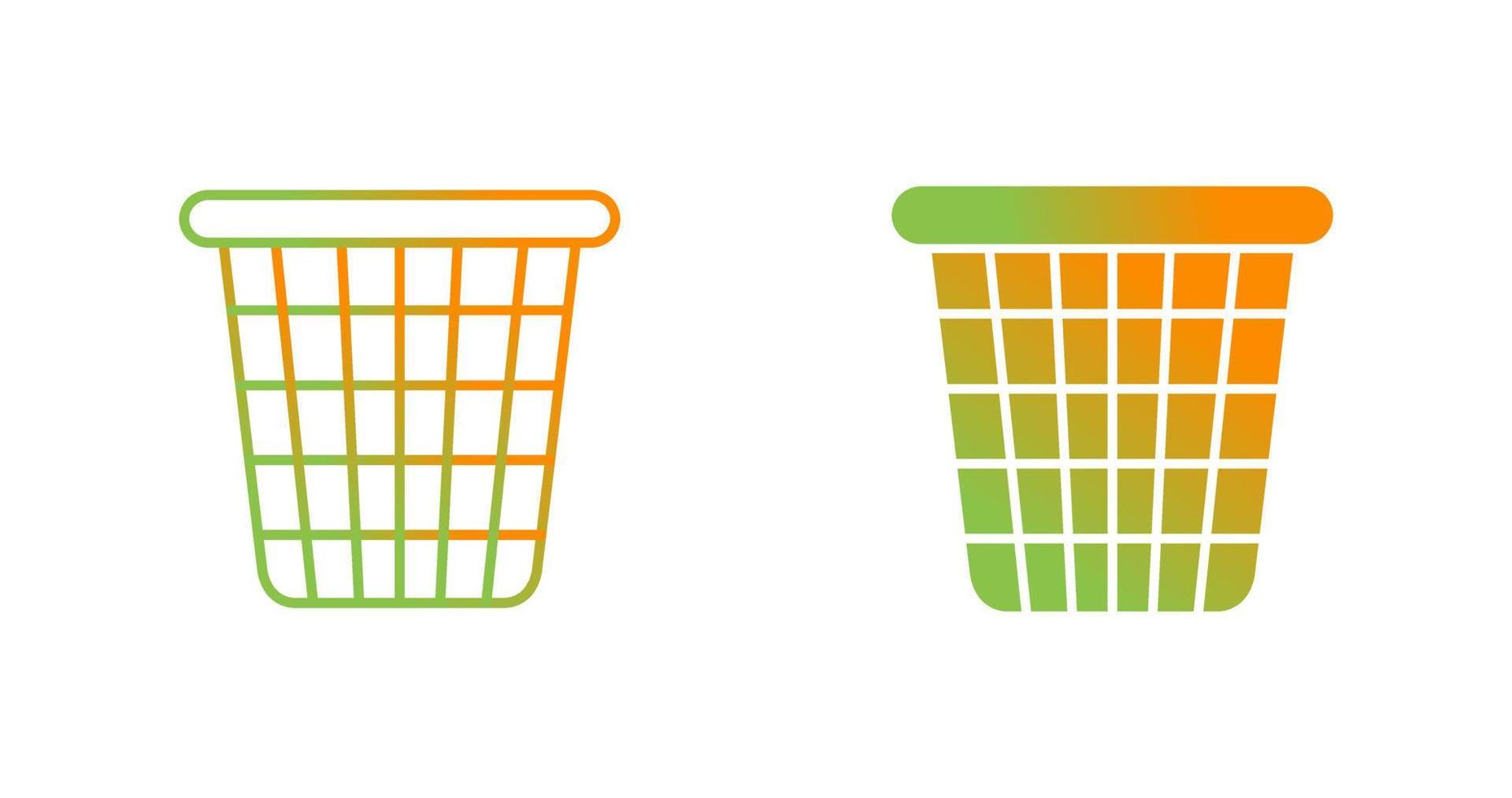 Trash Bin Vector Icon