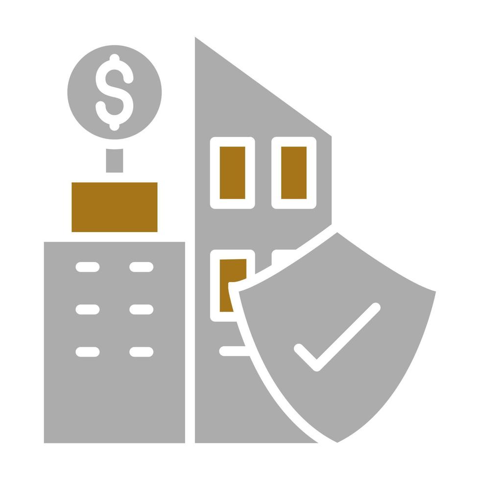 Business Insurance Vector Icon Style