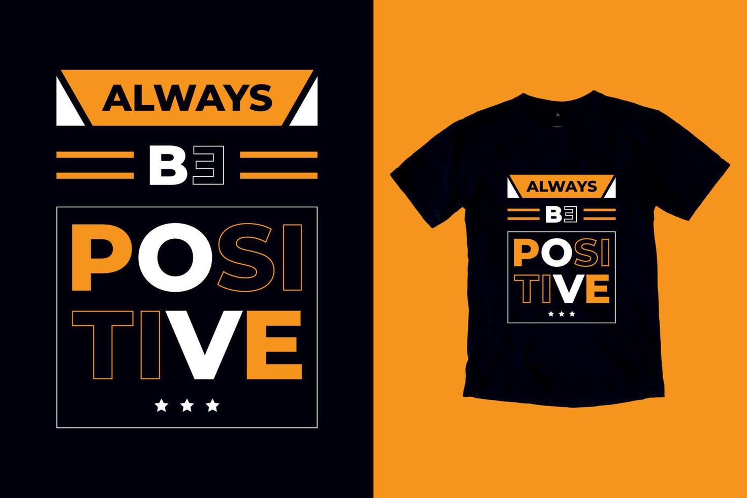 Minimal Typography Inspirational Quotes Design vector