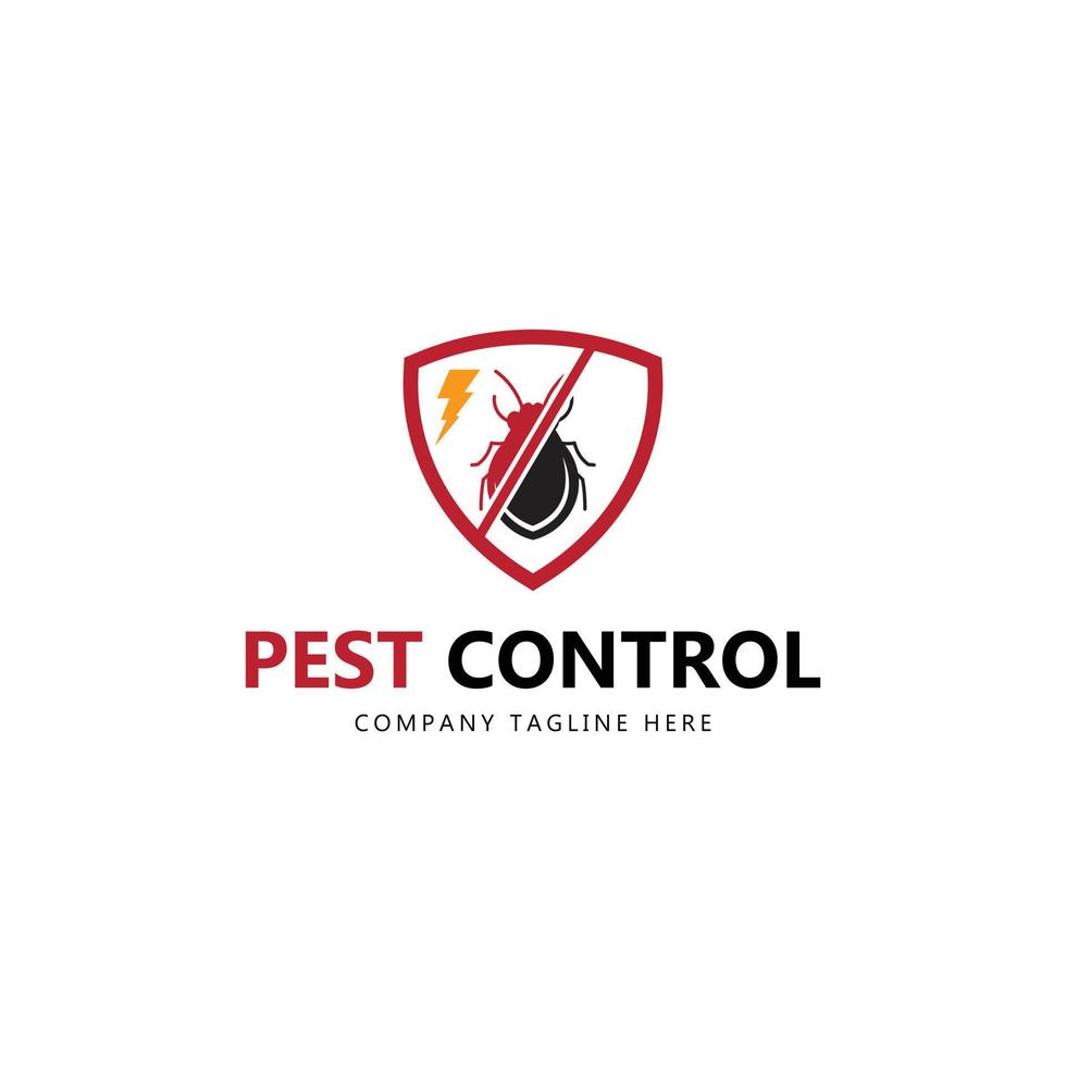 Pest Control , bug killer, insect zapper logo, sign, remove, isolated, company vector