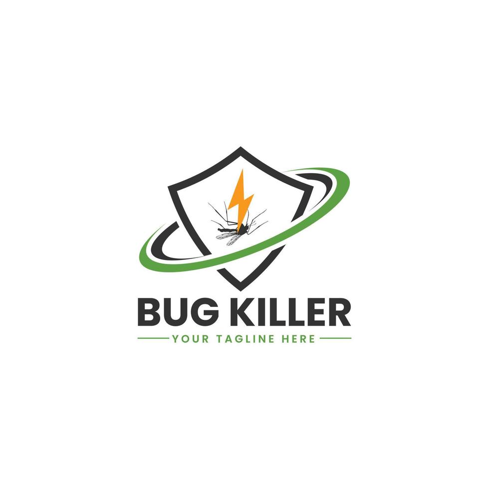Buh Zapper, Indoor Insect Protection logo design vector