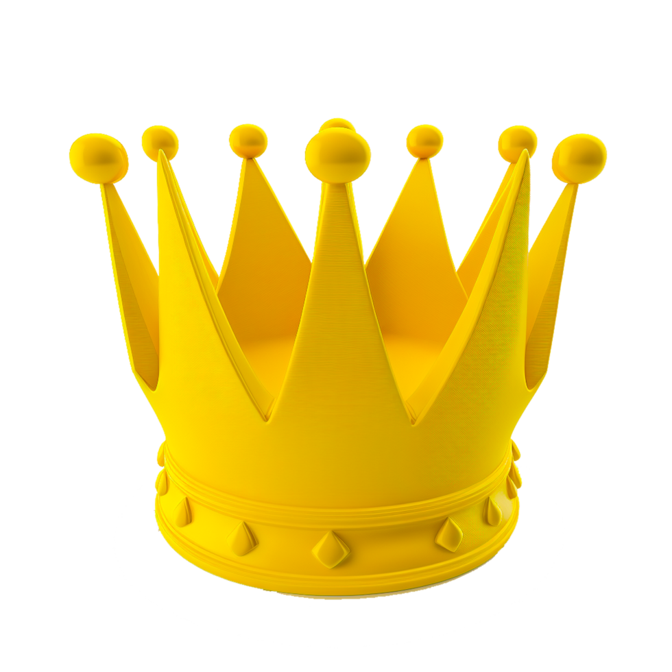 golden crown queen isolated png