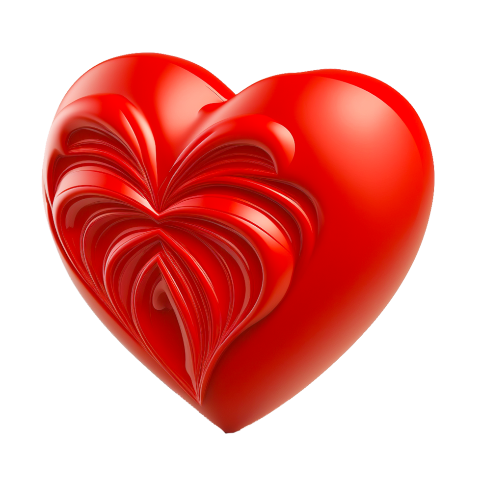 cute free red heart icon png