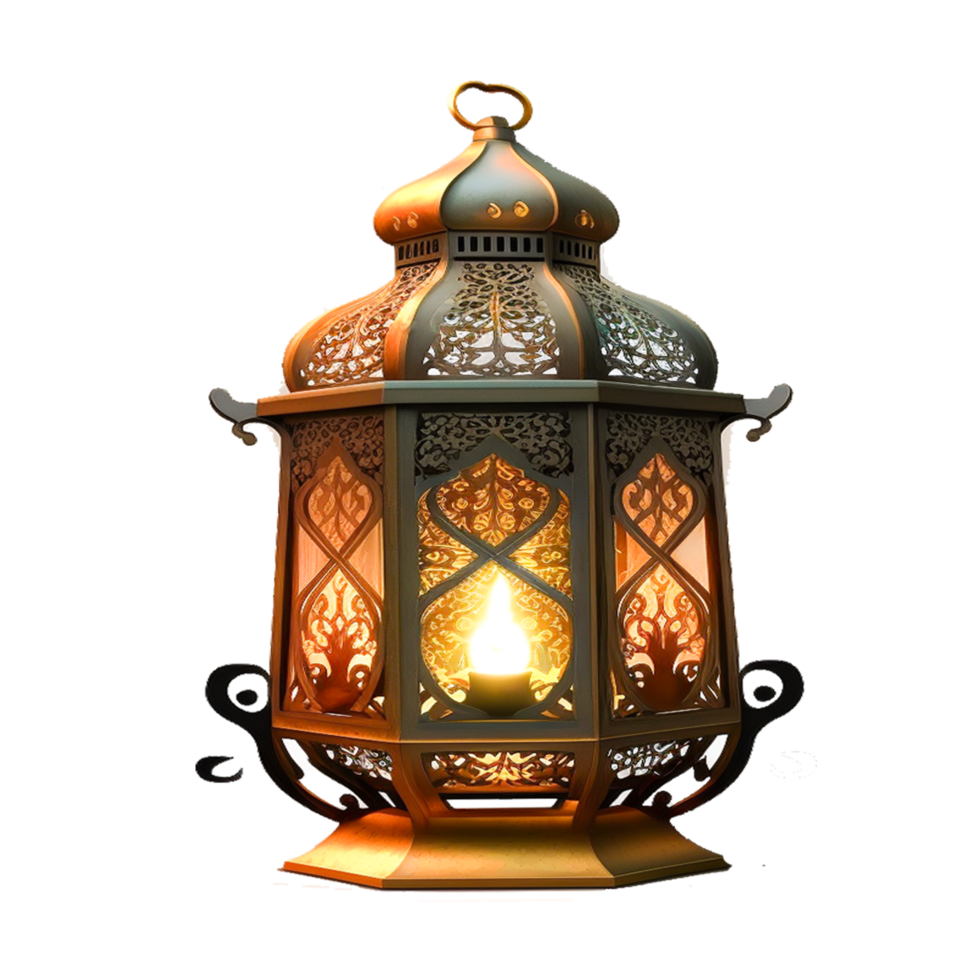 ramadan mubarak lamp png