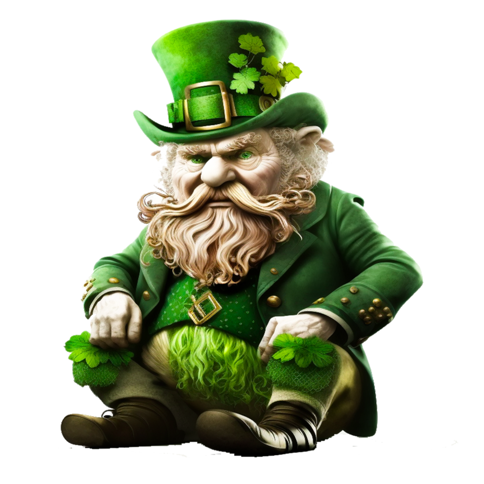 S t patrick's día gnomos clipart íconos png