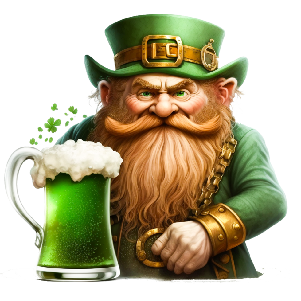 Saint Patrick's Day cartoon stock illustration png