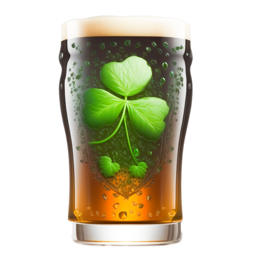 st Patricks dag öl illustration png