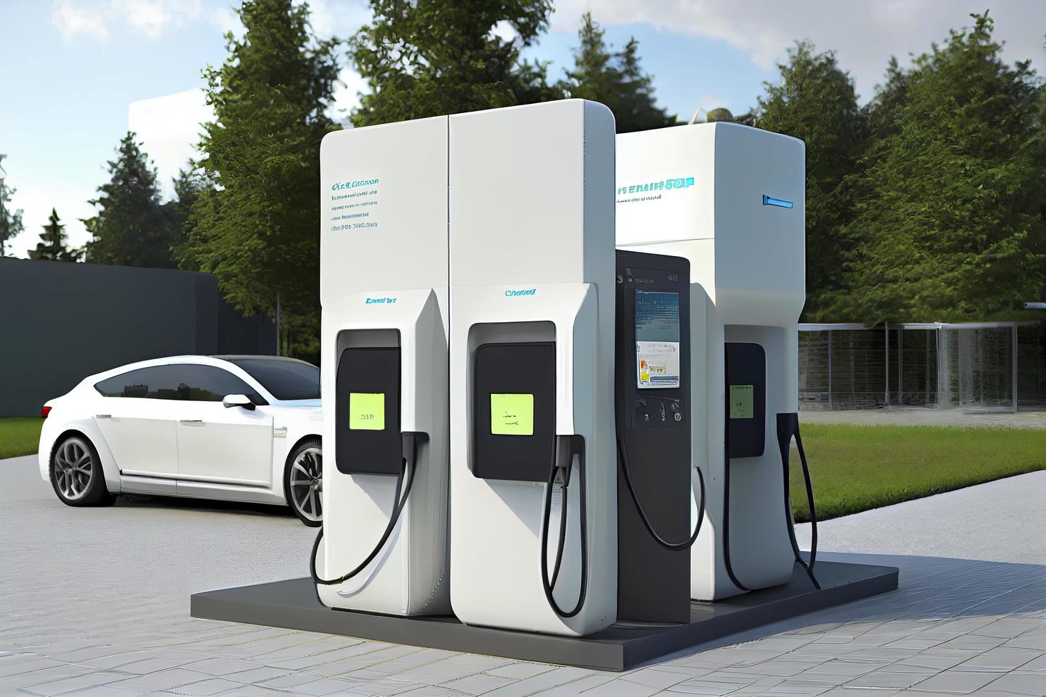 The use of eco power also involves the integration of energy storage solutions such as batteries photo