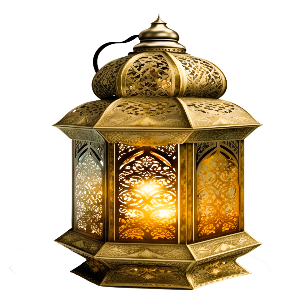 Ramadan kareem dekorativ Arabisch Lampe png