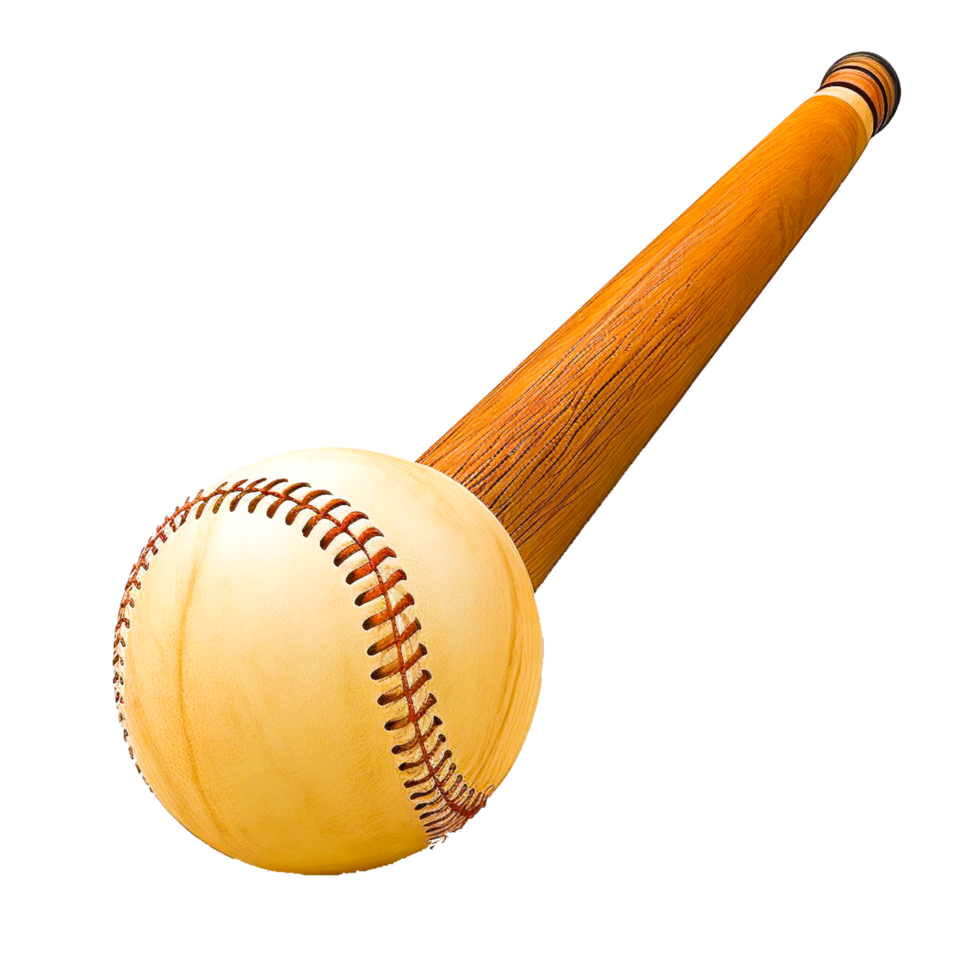 marrón béisbol murciélago icono png