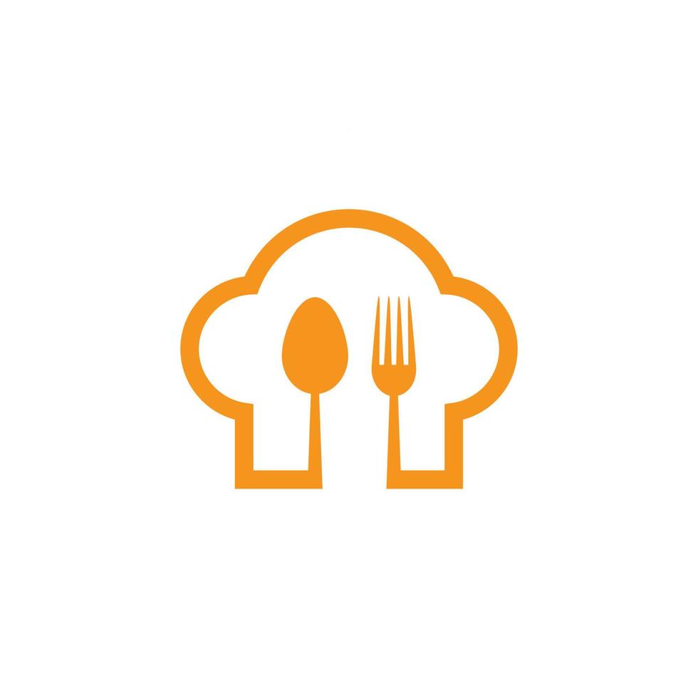 restaurant spoon logo vector