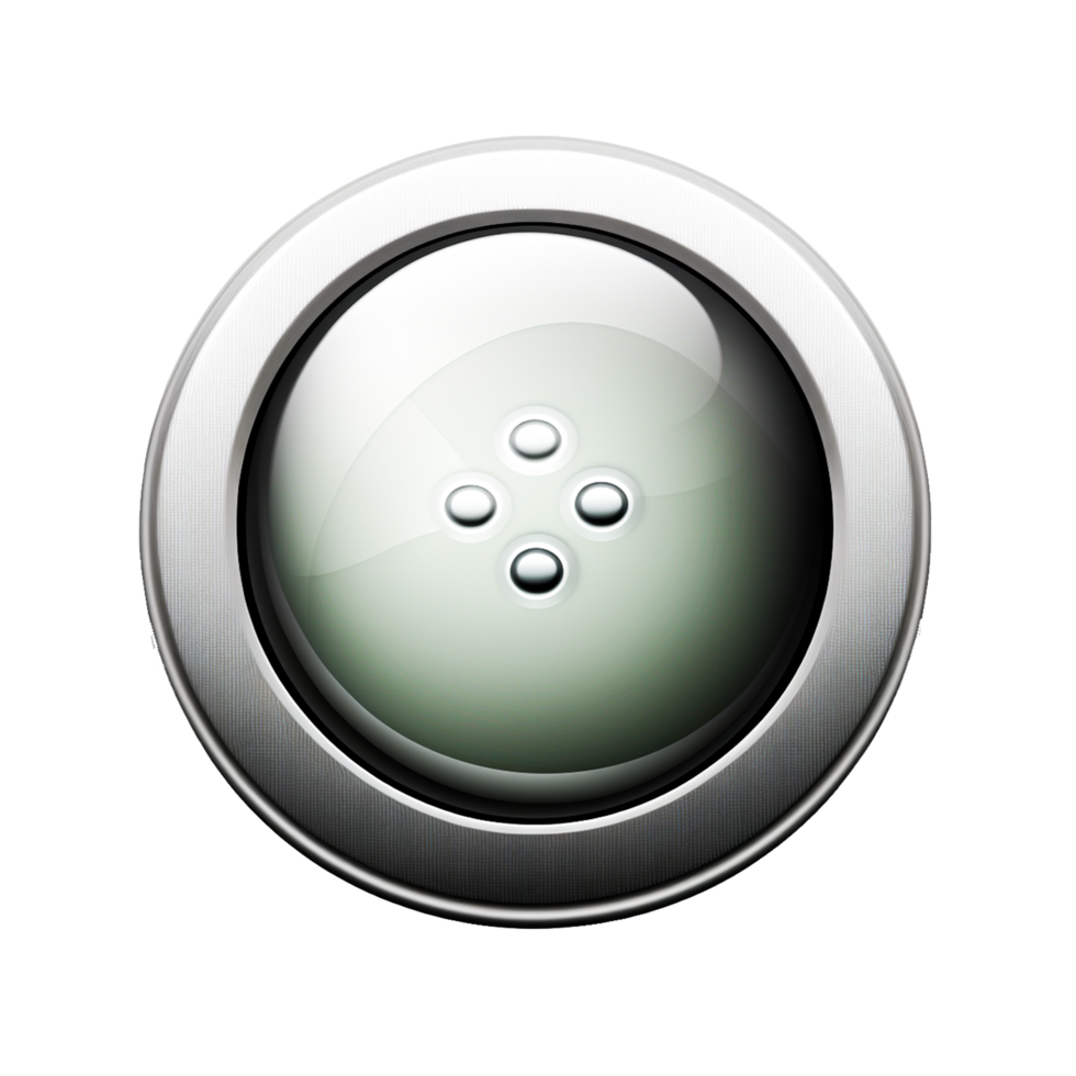 cute shiny button icon png