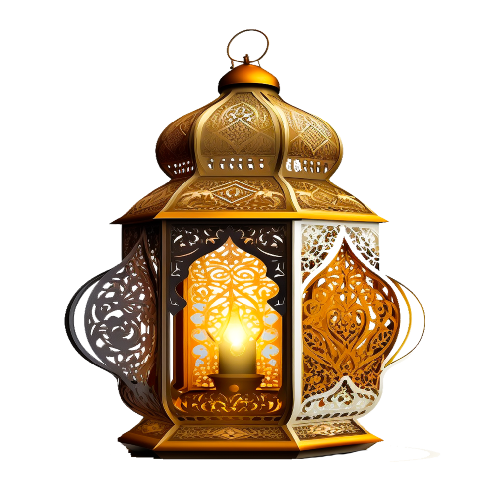 Ramadan Kareem Islamic lamp free png