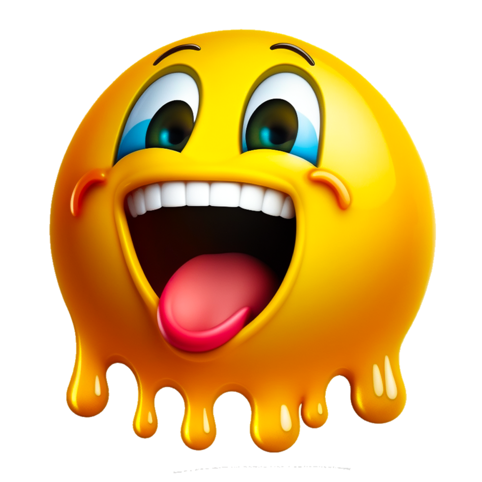 gek emoji icoon illustratie png