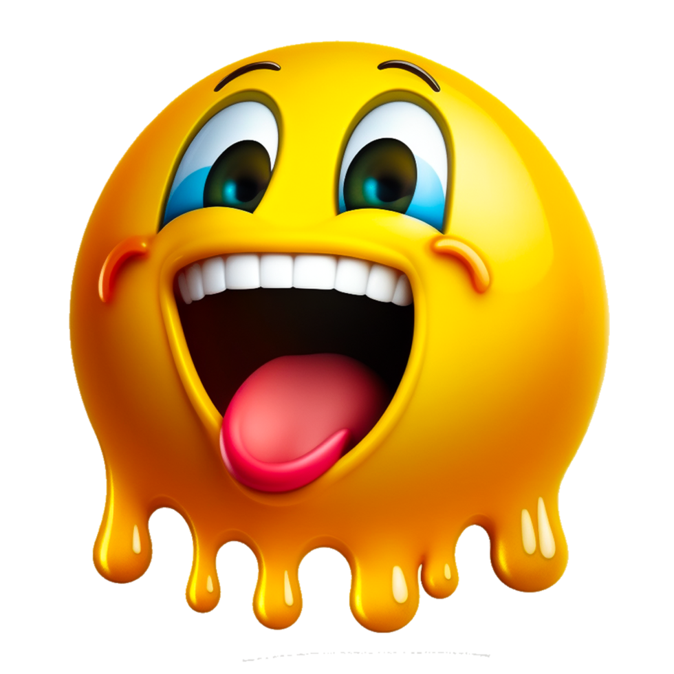Crazy Emoji Icon Illustration 22507125 PNG