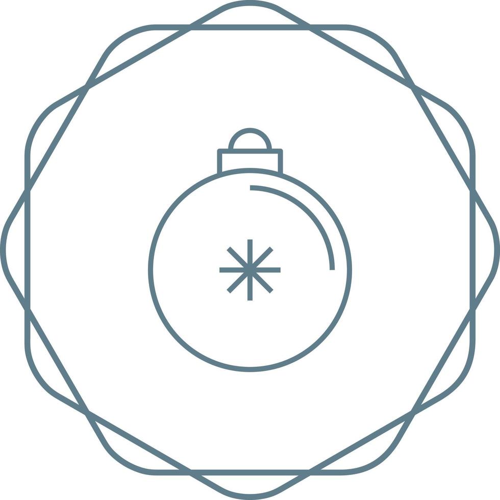 Christmas Ball Vector Icon