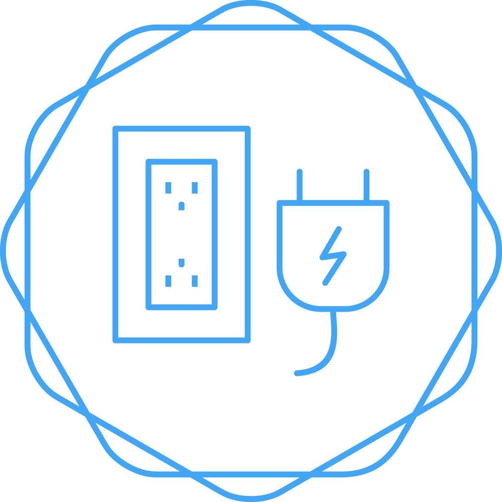 Plug and Socket Vector Icon