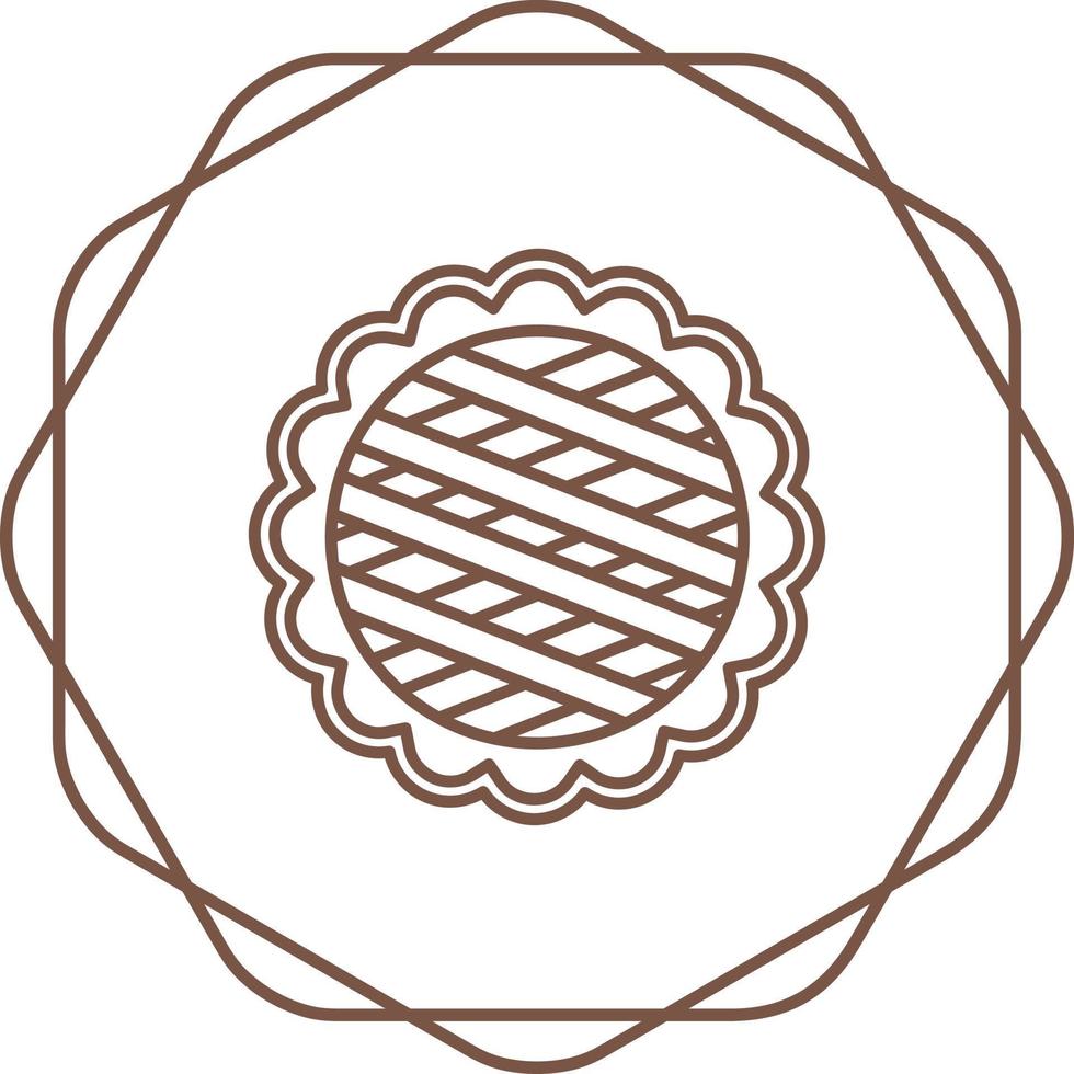 Apple Pie Vector Icon