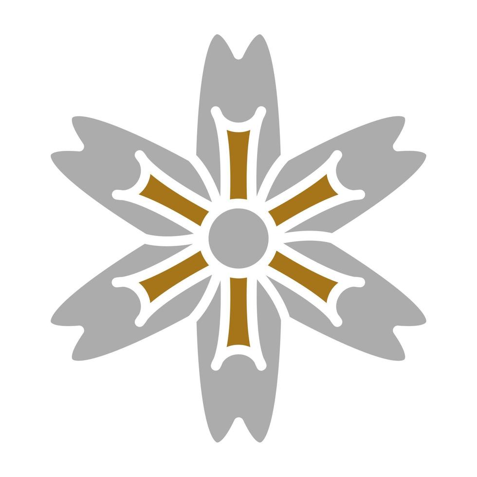 Nasturtium Vector Icon Style
