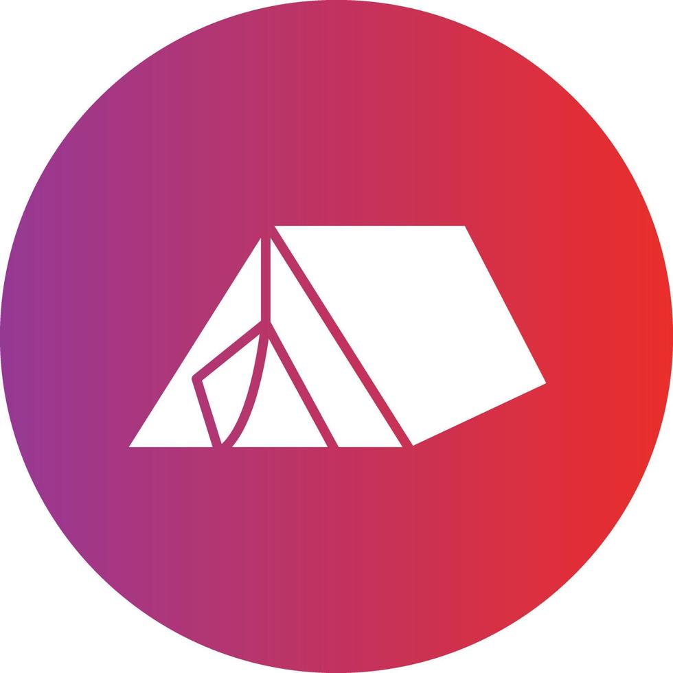 Vector Design Refugee Camp Icon Style