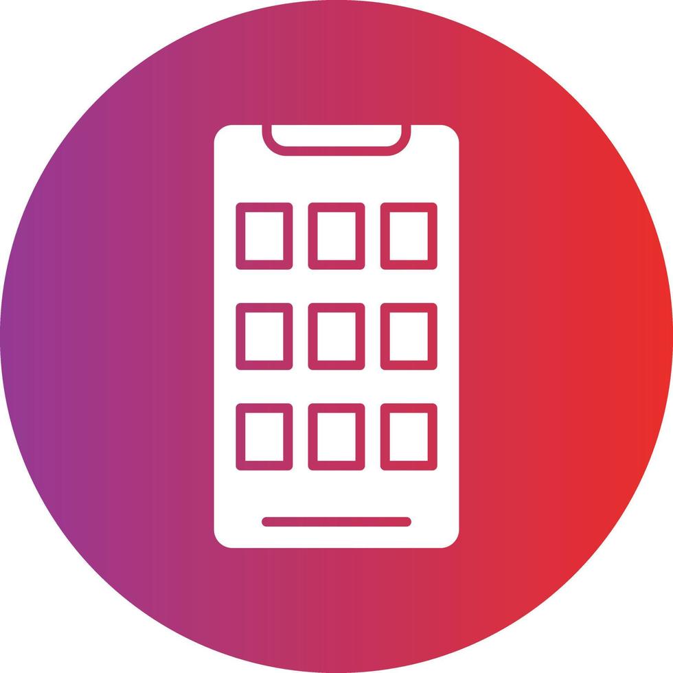 Vector Design Smartphone Icon Style