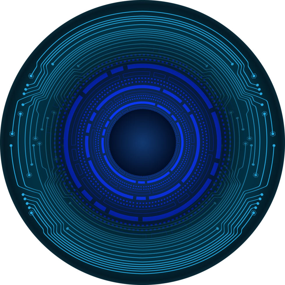 Modern Technology Eye Crop-out png