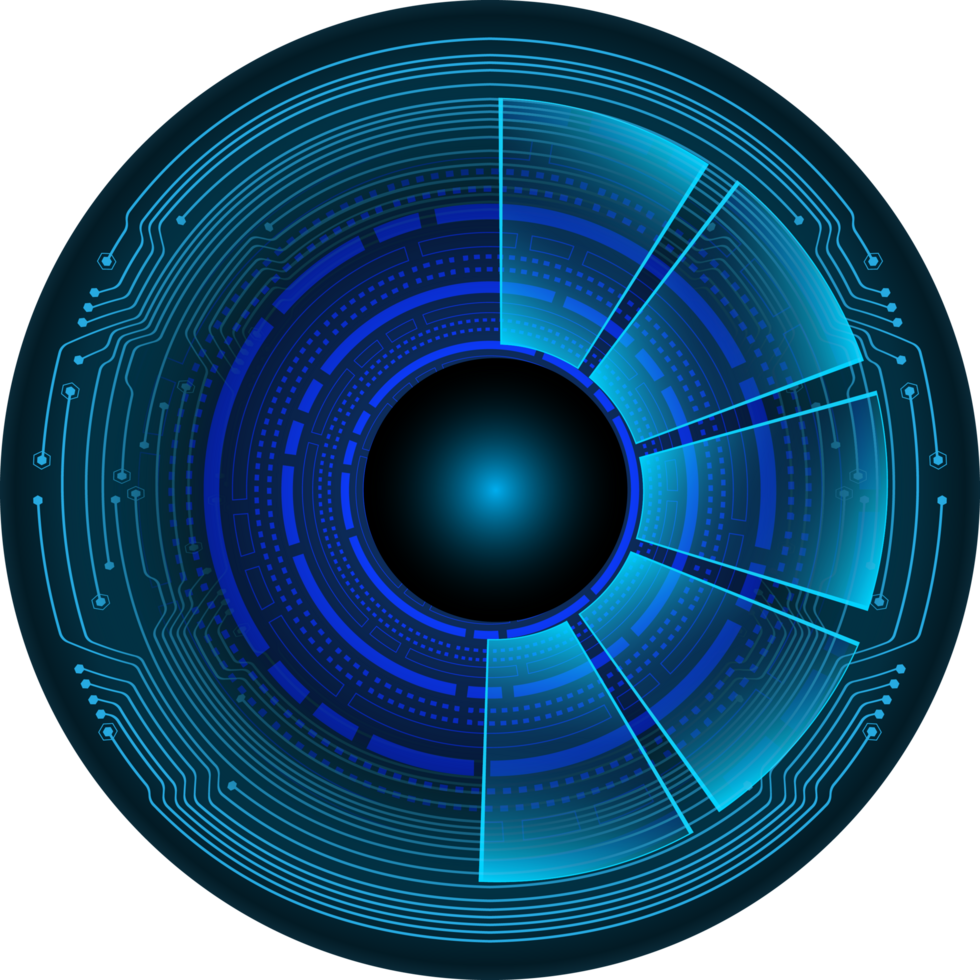 modern technologie oog uitsnijden png