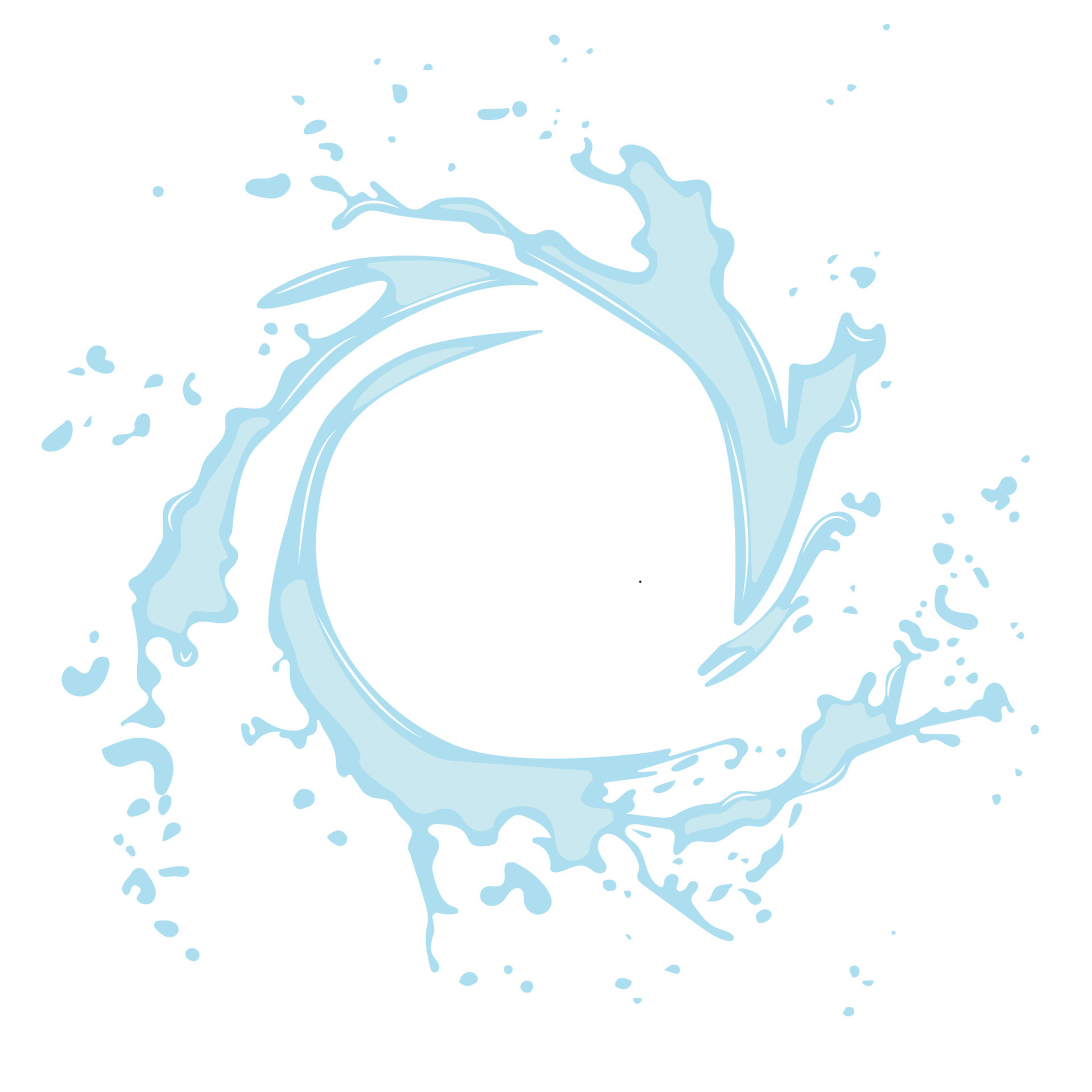 large round splash of water or oil 22509261 Vector Art at Vecteezy