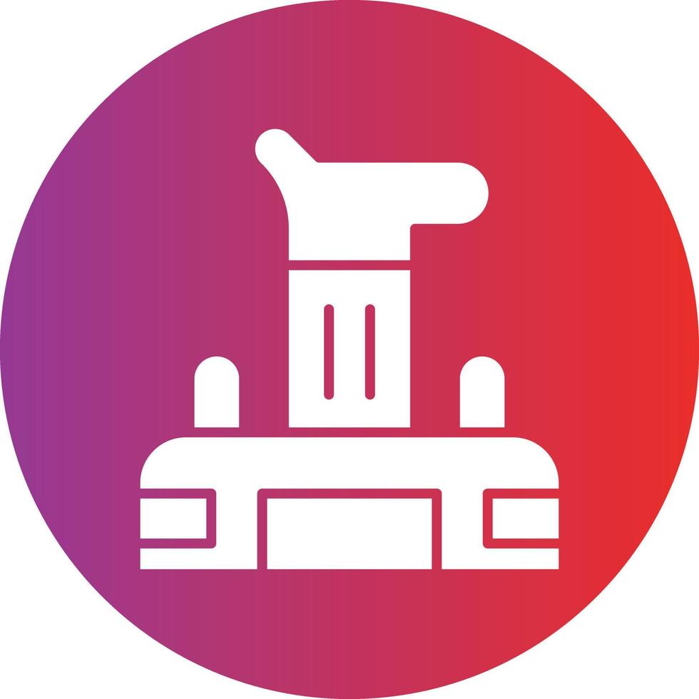 Vector Design Virtual Joystick Icon Style