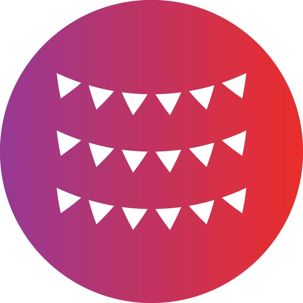 Vector Design Garland Icon Style