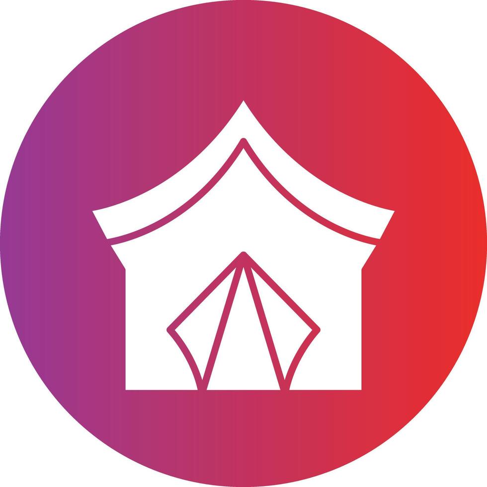 Vector Design Tent Icon Style