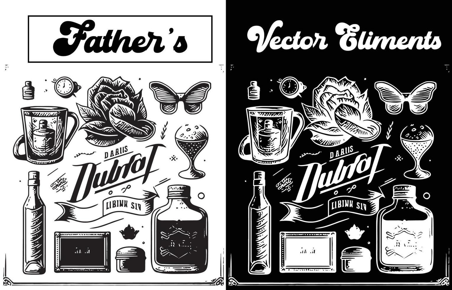 Father used tools vector eliments download, papa used eliments vector, tools vector