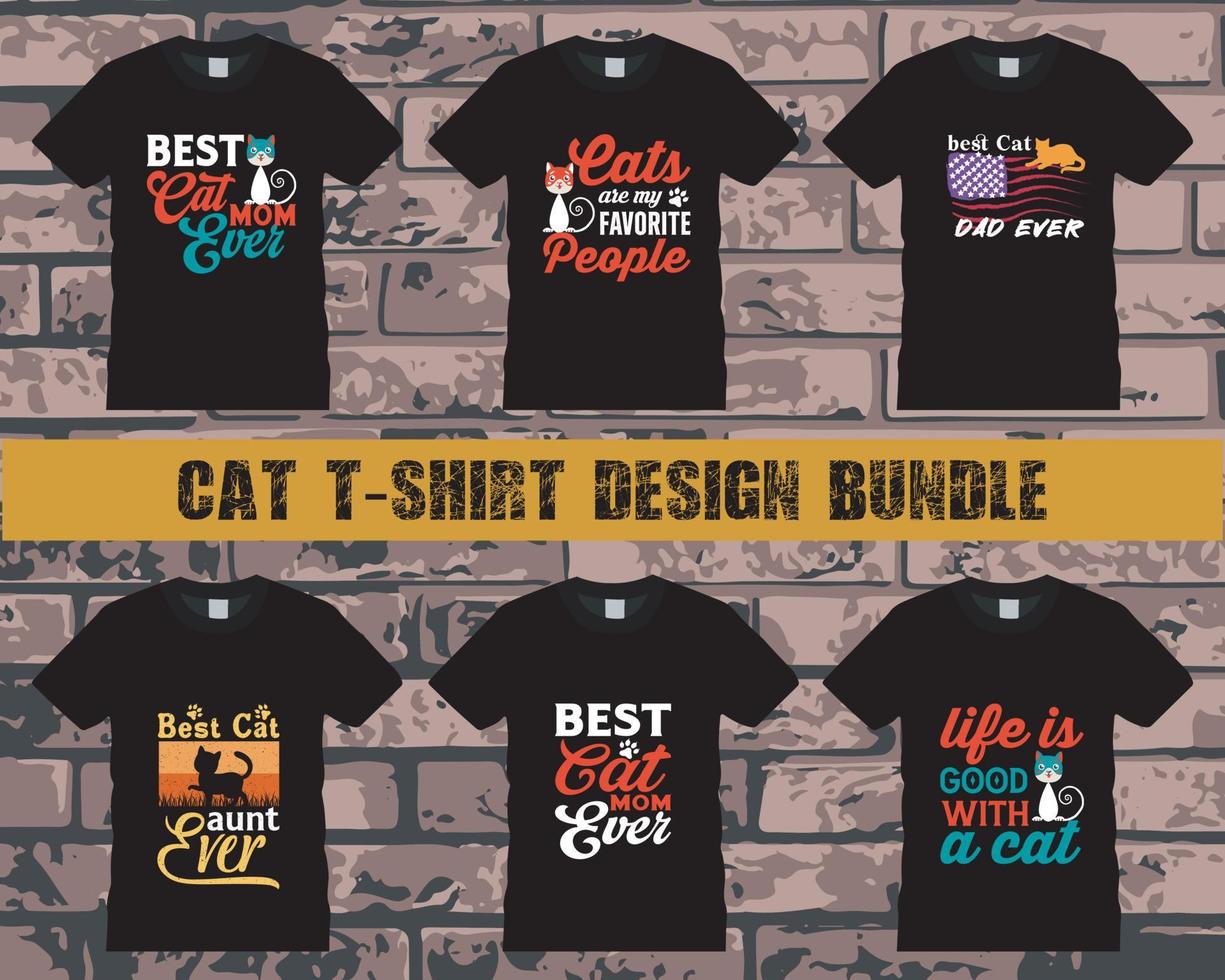 T-shirt Graphics, Cat t shirt design, cat lover shirt, vector print with happy cute cat