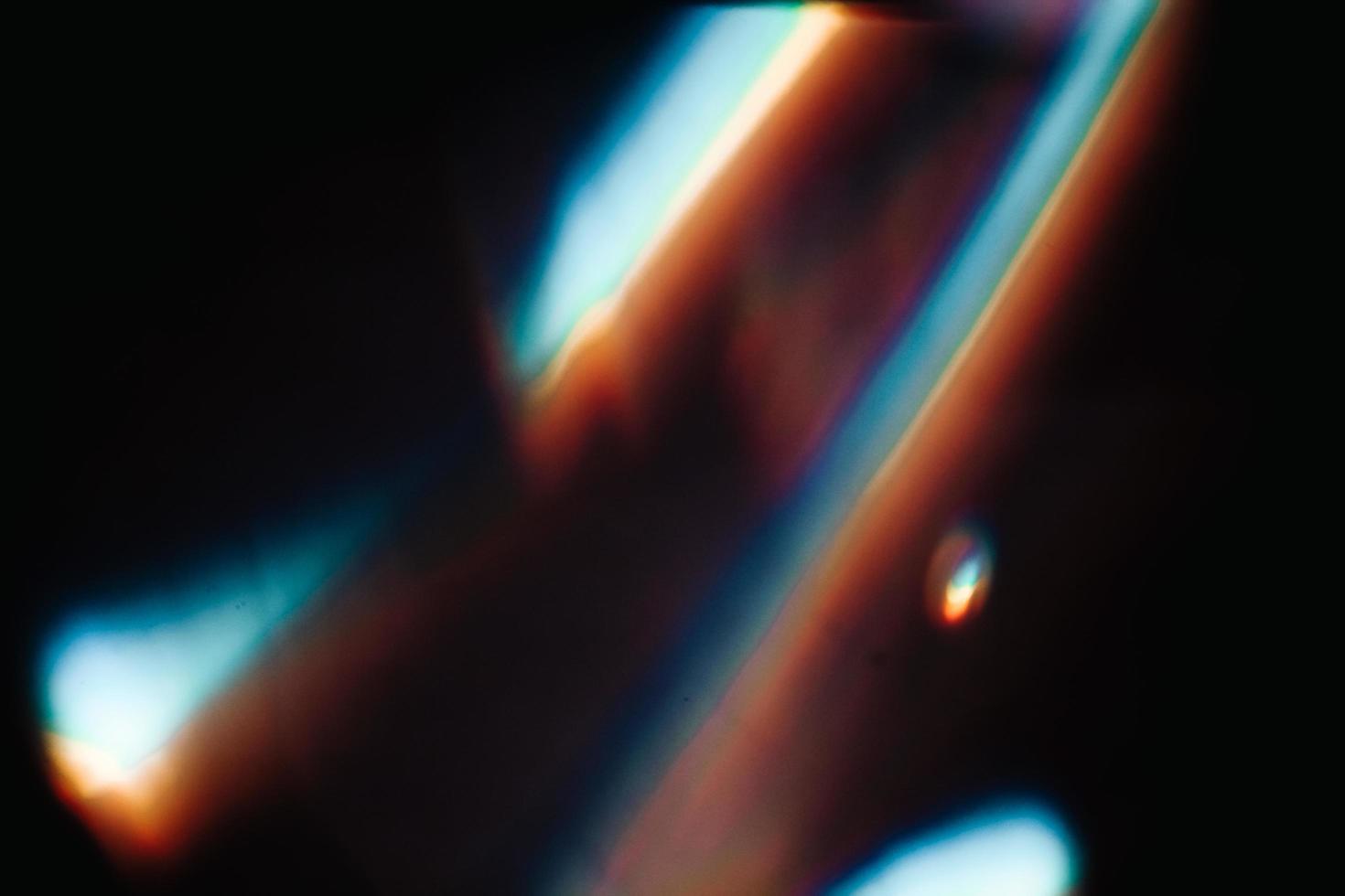 Overlay light effect for photo and mockups. Colored Film Burn Light Photo Overlay, Using Screen Mode, Abstract Background, Rainbow Lens Leaks Prism Colors, Trend Design, Creative Defocused Effect