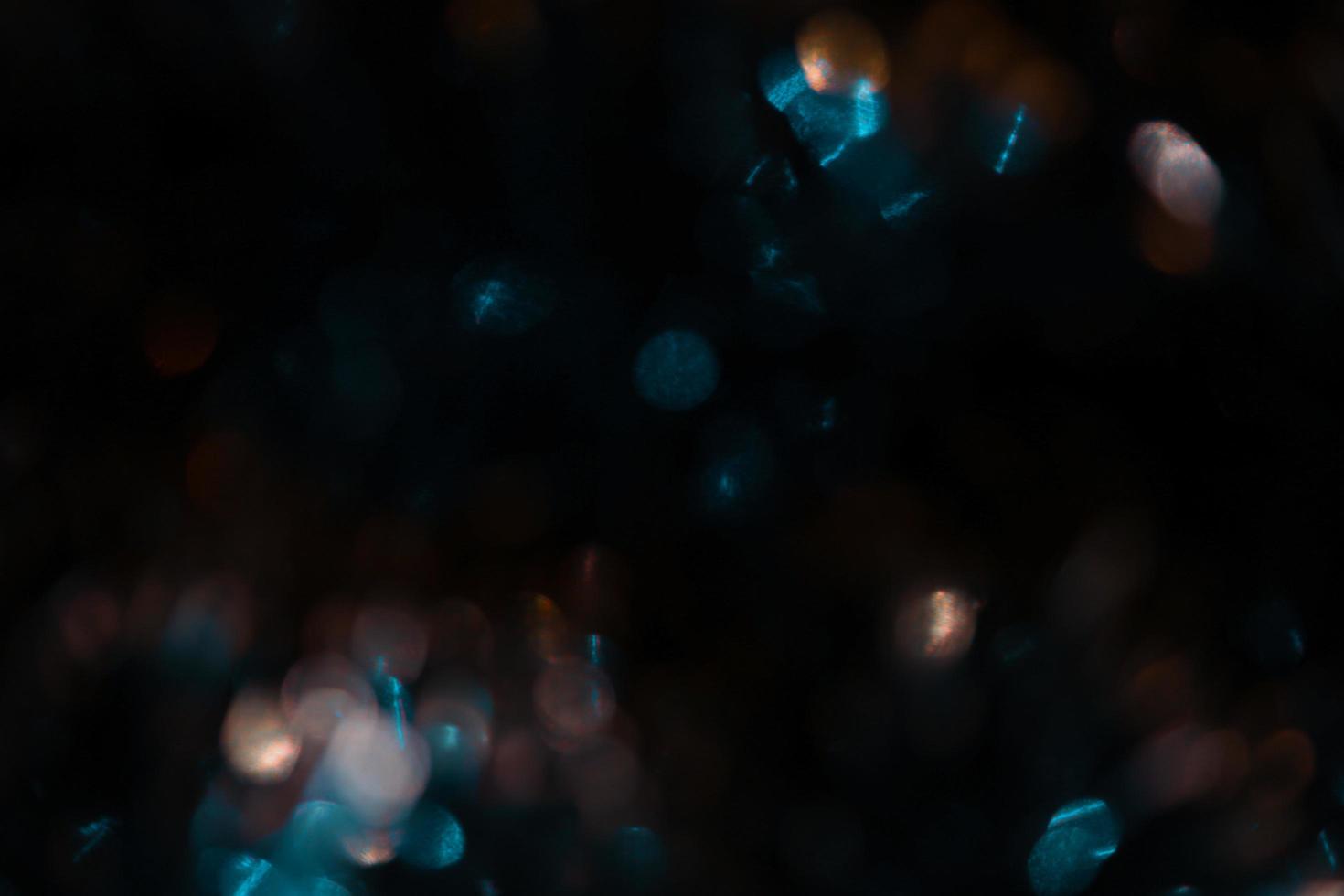 Rainbow Bokeh Prism Rainbow Light Flares Overlay on Black Background photo