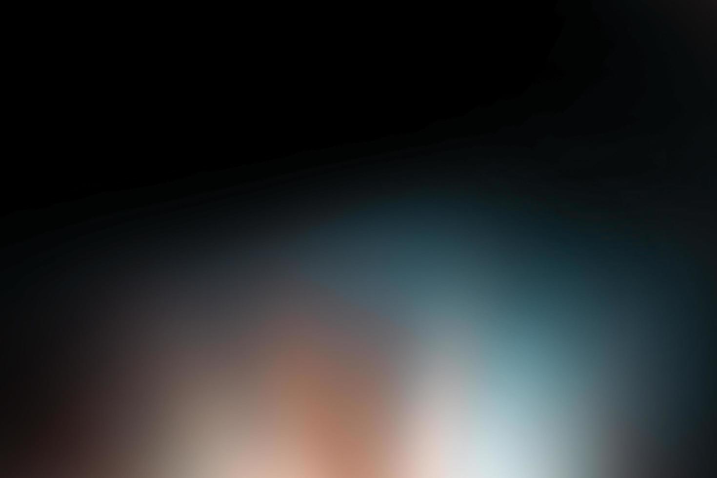Rainbow Bokeh Prism Rainbow Light Flares Overlay on Black Background photo
