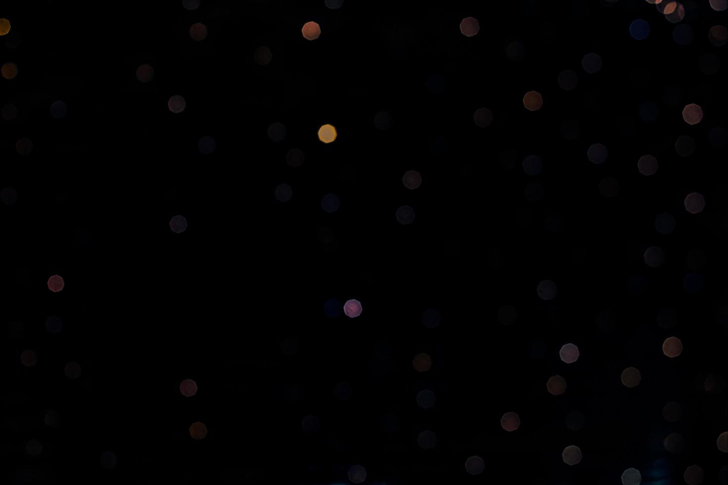 abstract bokeh background of golden light burst made from bokeh motion. photo