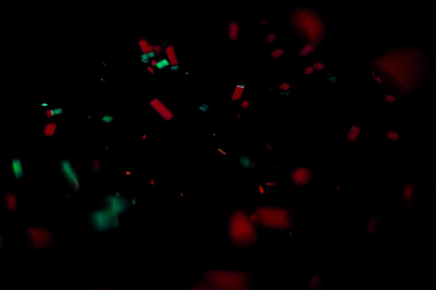 background of abstract glitter lights. gold and black. de focused photo
