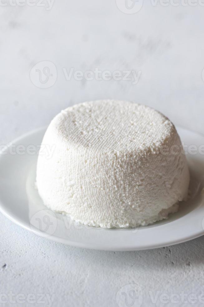 Ricotta - Italian whey cheese photo