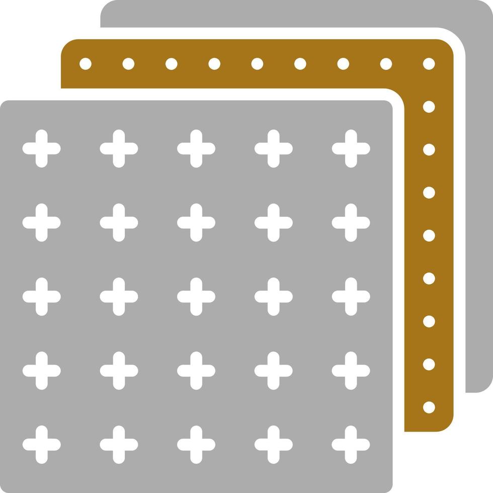 Color Fabric Vector Icon Style