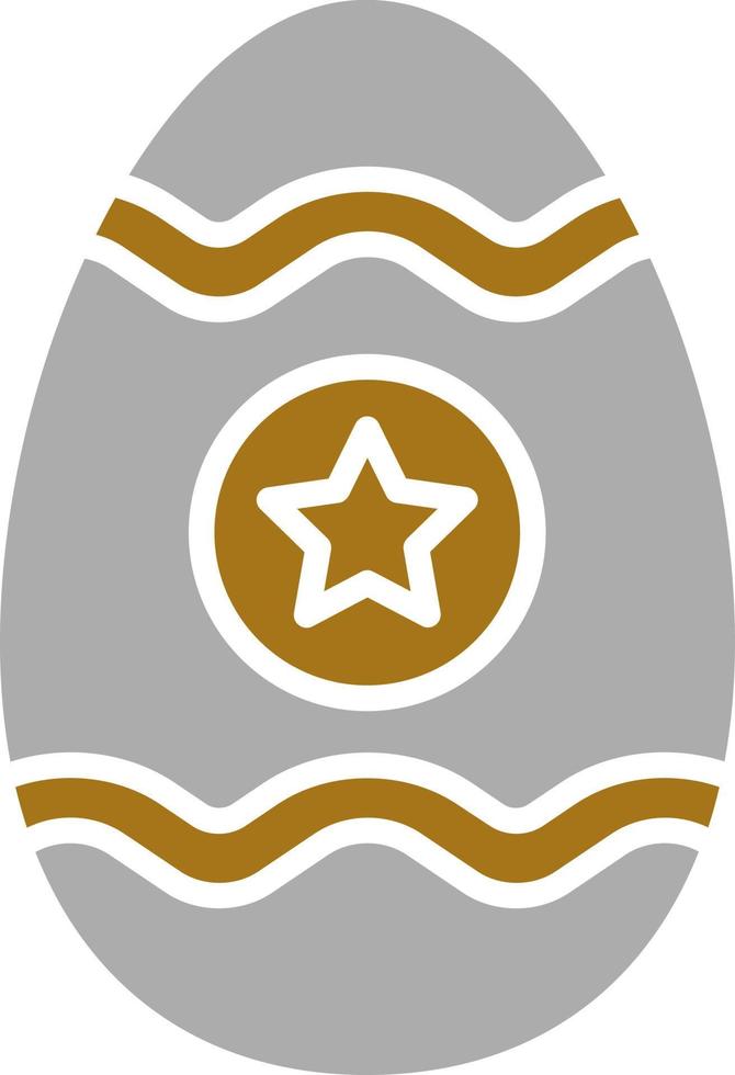 Easter Egg Vector Icon Style