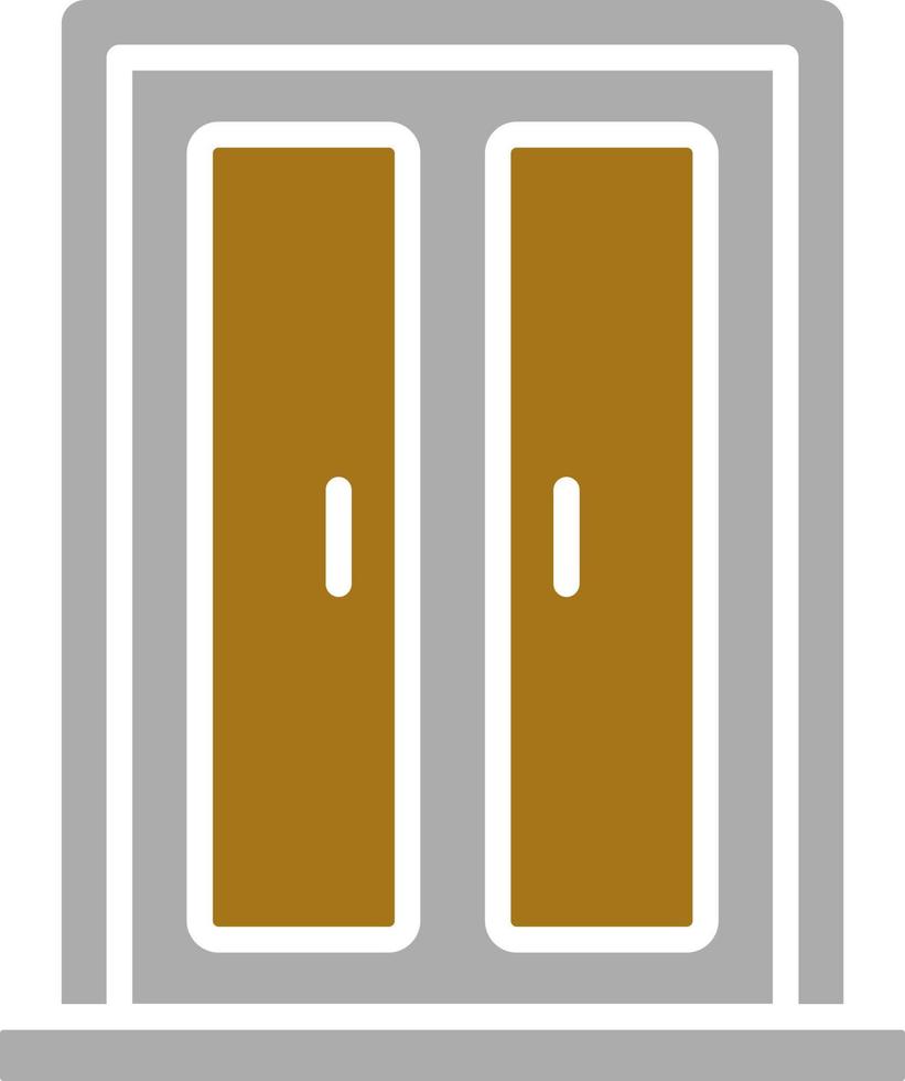 Space Door Vector Icon Style