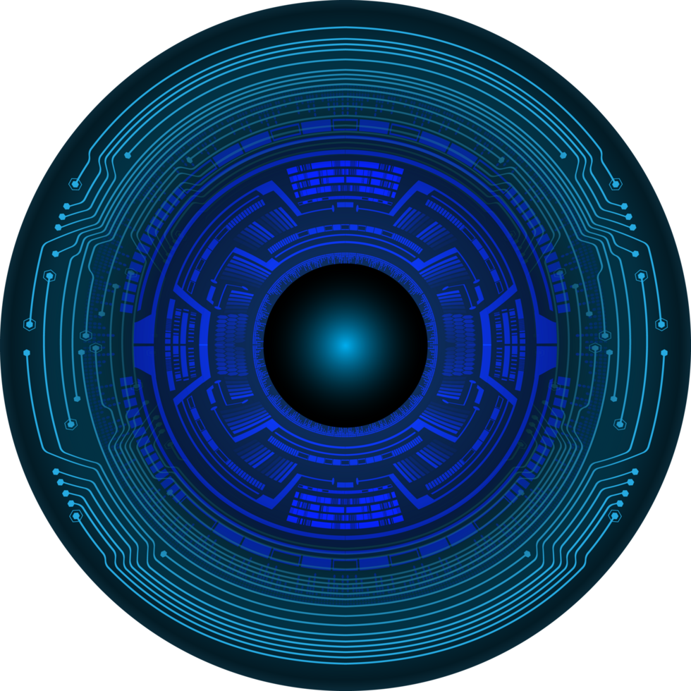 modern technologie oog uitsnijden png