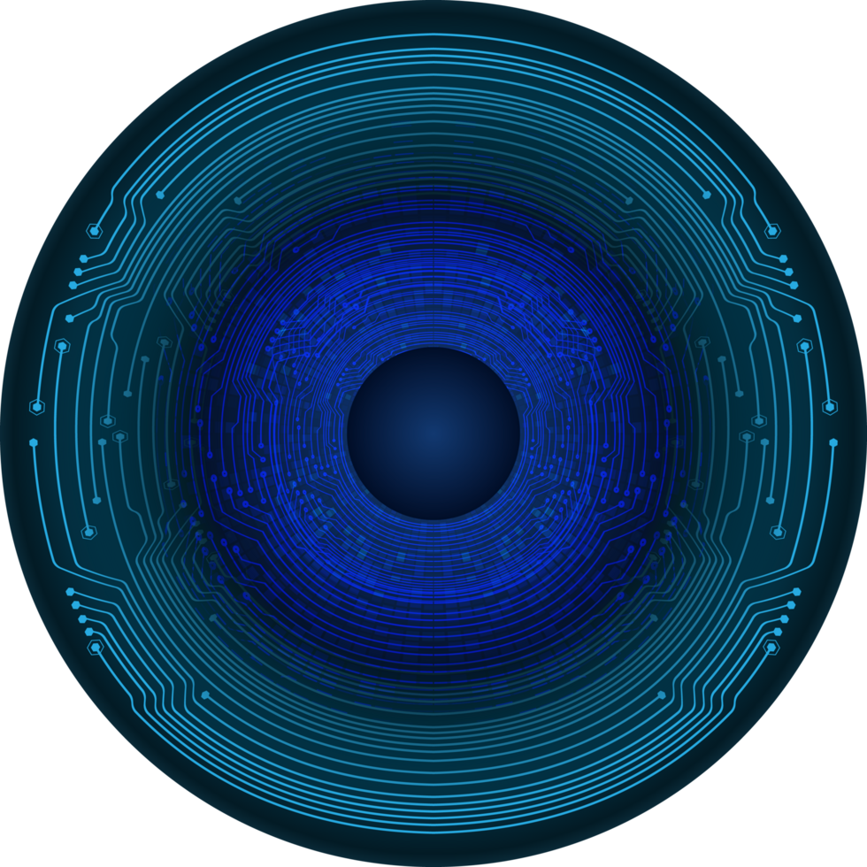 Modern Technology Eye Crop-out png