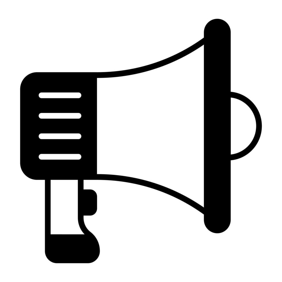 A beautiful design vector of megaphone in modern style, easy to use in