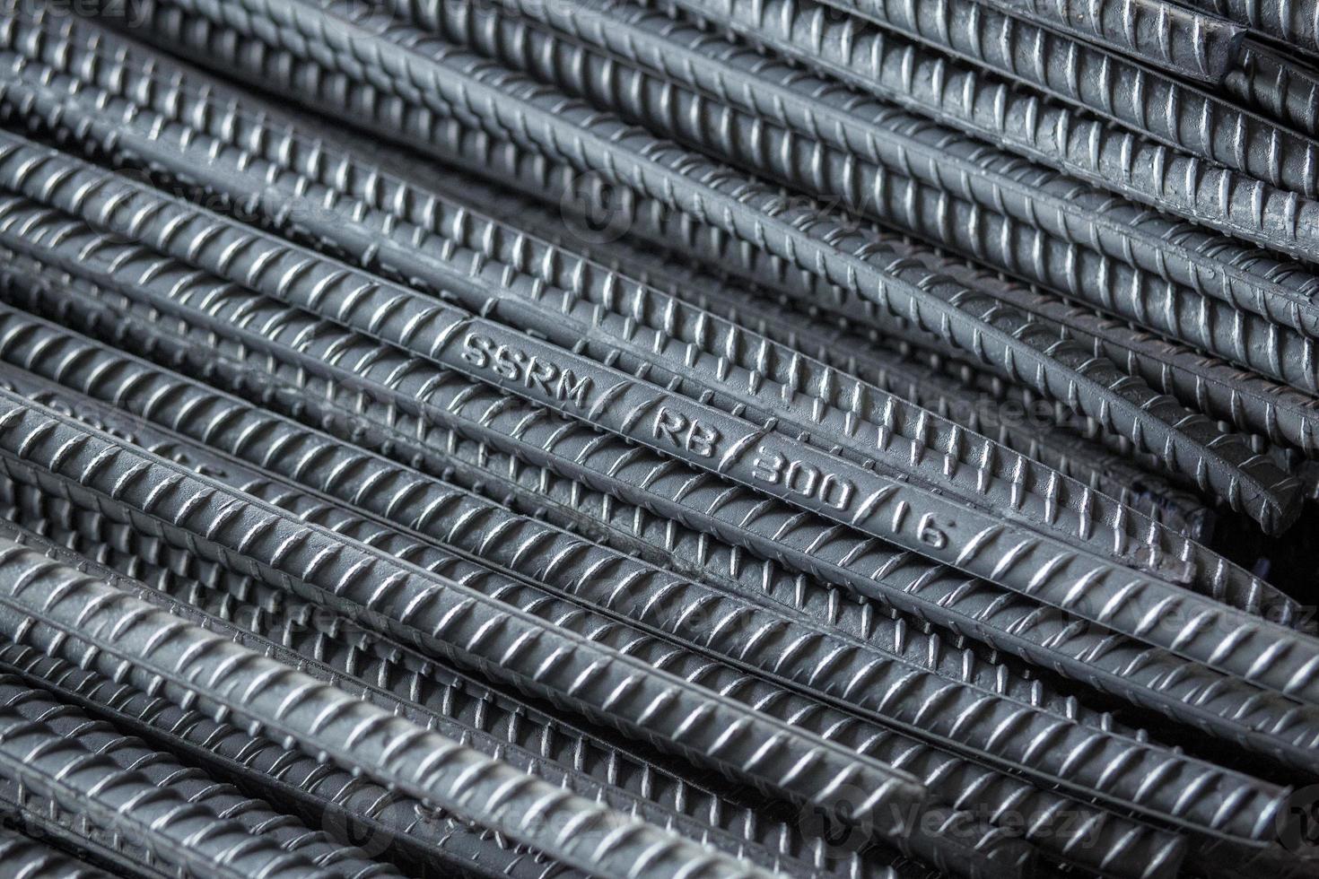 Wholesale steel rebar round, iron steel rod for construction steel bars, View rebar steel at Demra, Dhaka, Bangladesh. photo