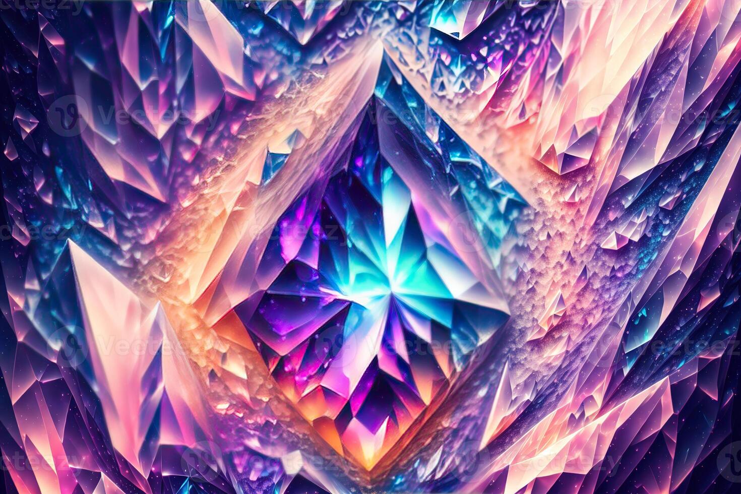 Crystal abstract background by photo