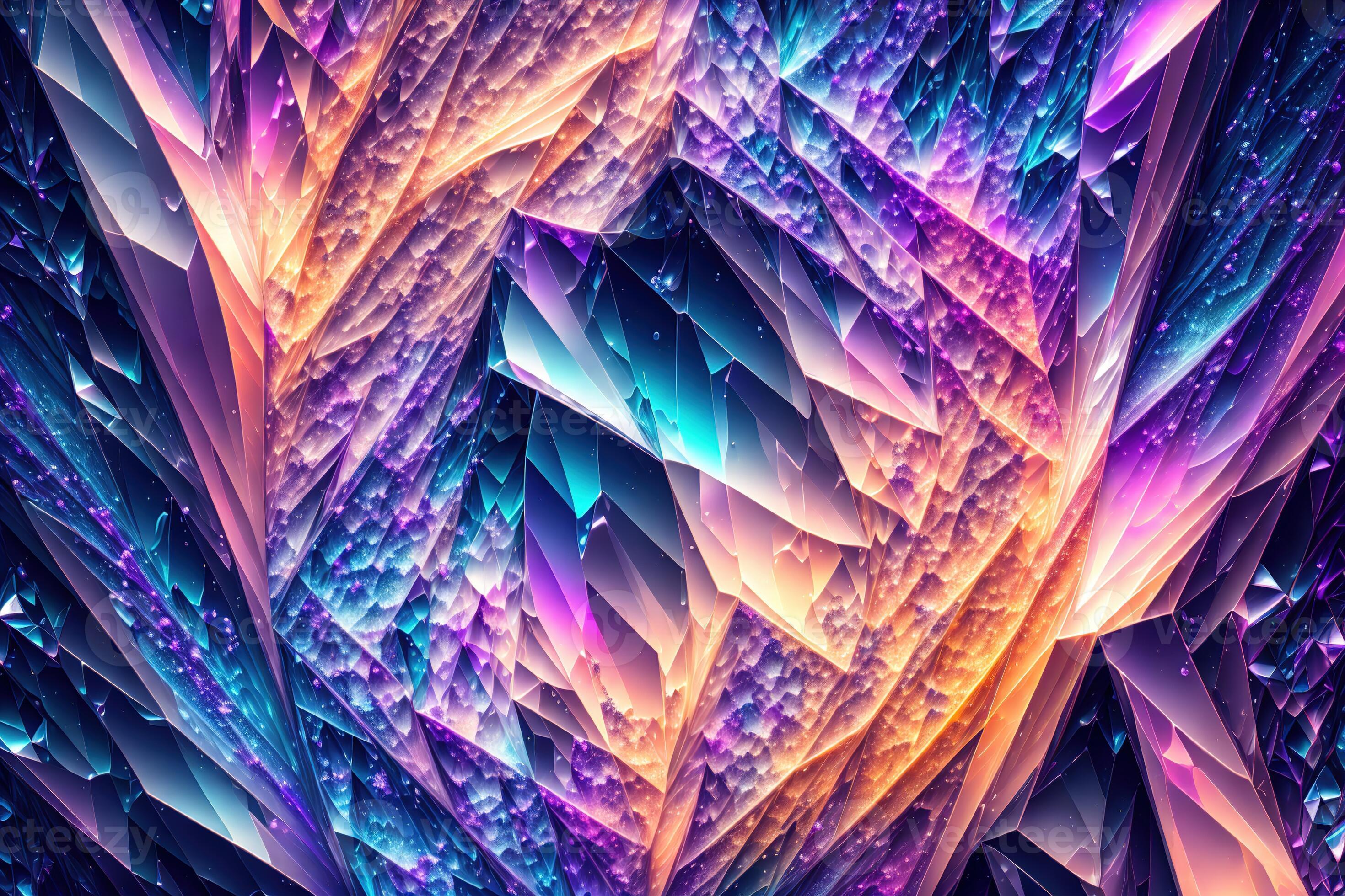 Crystal abstract background by ai generated 22513547 Stock Photo at