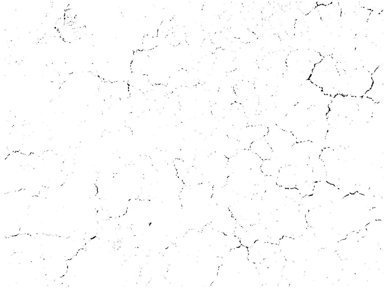 Natural cracks background. Vector overlay texture of cracked surface. One color graphic resource.