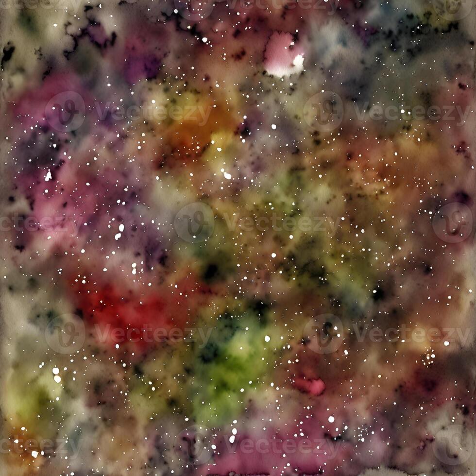 Abstract watercolor texture background, watercolor space illustration, Designed with artificial intelligence, photo